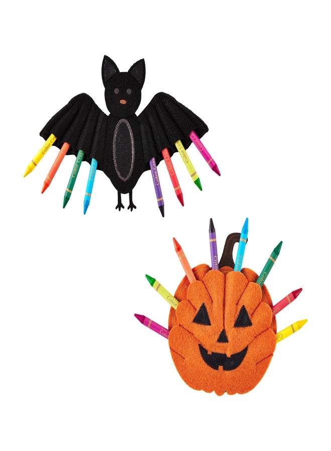 Mud Pie Kids Halloween Crayon Holder, Bat - Image 2